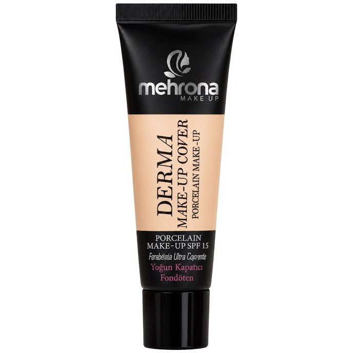 کرم پودر تیوپی مهرونا SPF 15 در 4 شماره